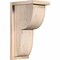 Ekena Millwork Crestline Smooth Corbel w/Backplate, Douglas Fir, 7 1/2"W x 10"D x 18"H COR08X10X18CRE01SDF - alternate 1